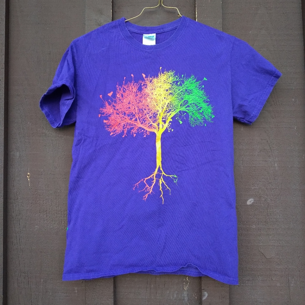 Purple Vermont T-shirt
